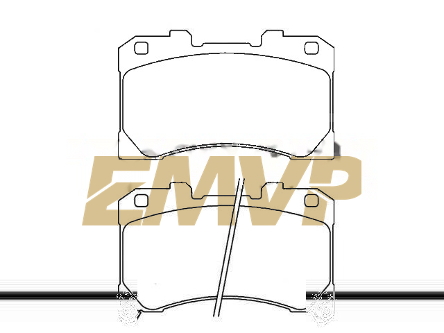 TY2398 Brake Pad Set