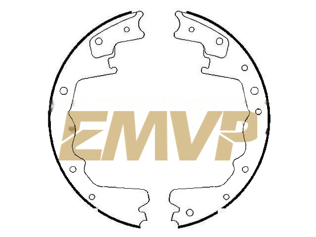 TY9368 Brake Shoe Set