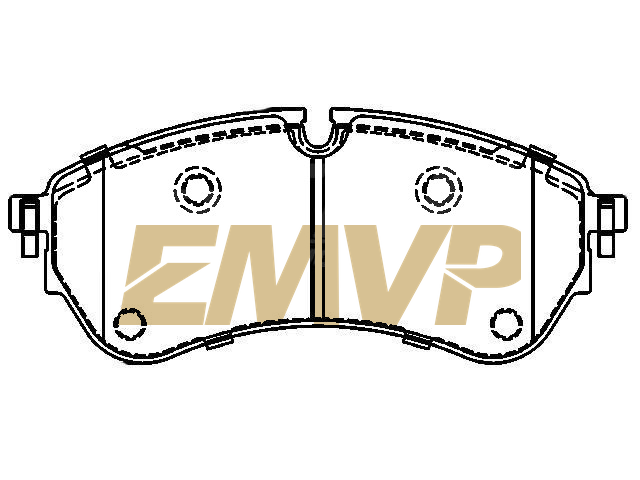 TY2972 Brake Pad Set