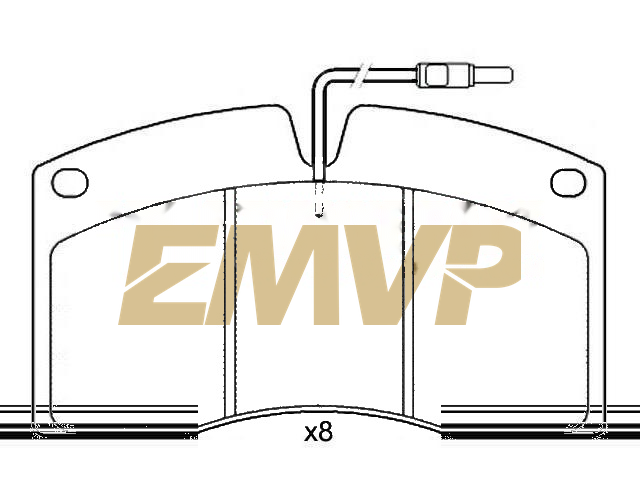 TY4009 Brake Pad Set