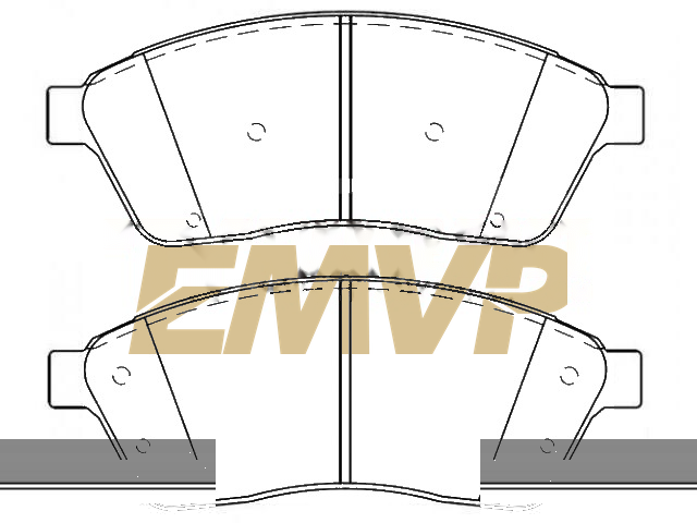 TY2183 Brake Pad Set