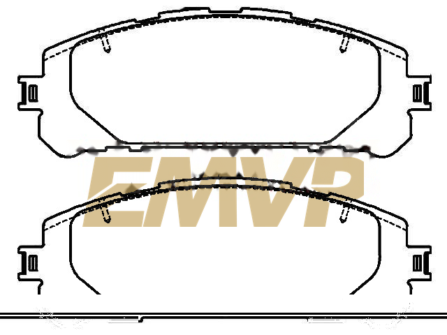 TY8958 Brake Pad Set