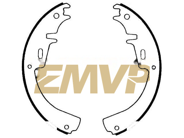 TY6762 Brake Shoe Set