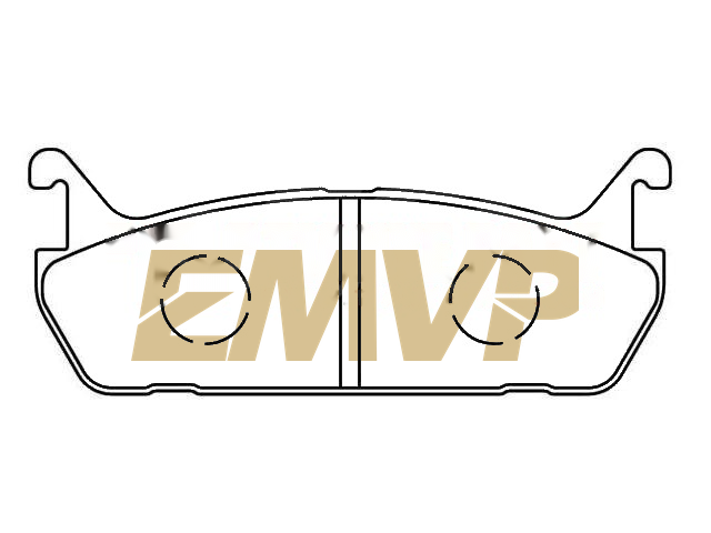 TY2355 Brake Pad Set