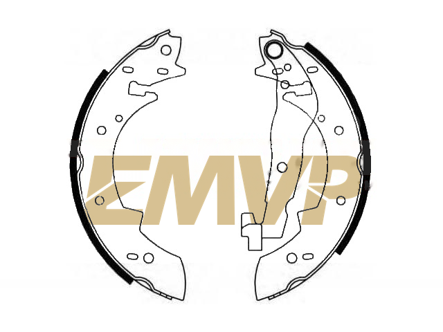 TY4304 Brake Shoe Set