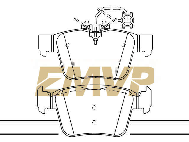 TY9955 Brake Pad Set