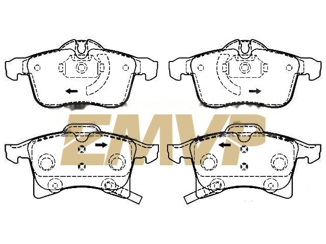 TY2099 Brake Pad Set