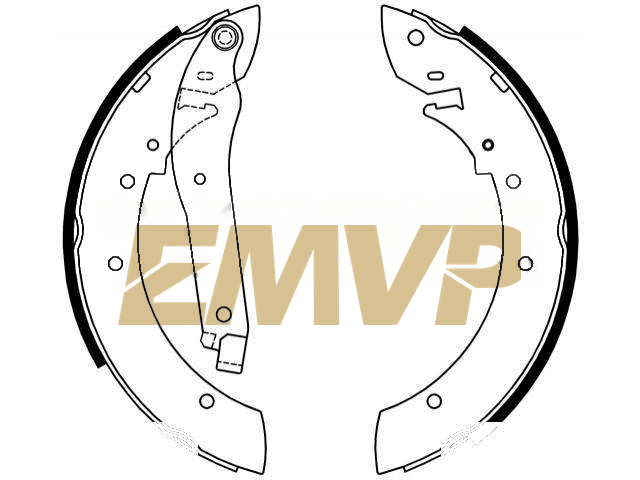 TY1691 Brake Shoe Set