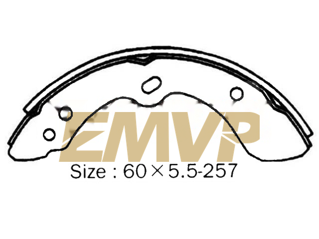 TY1726 Brake Shoe Set