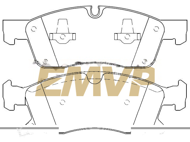TY3976 Brake Pad Set