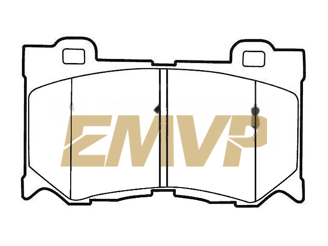 TY2251 Brake Pad Set