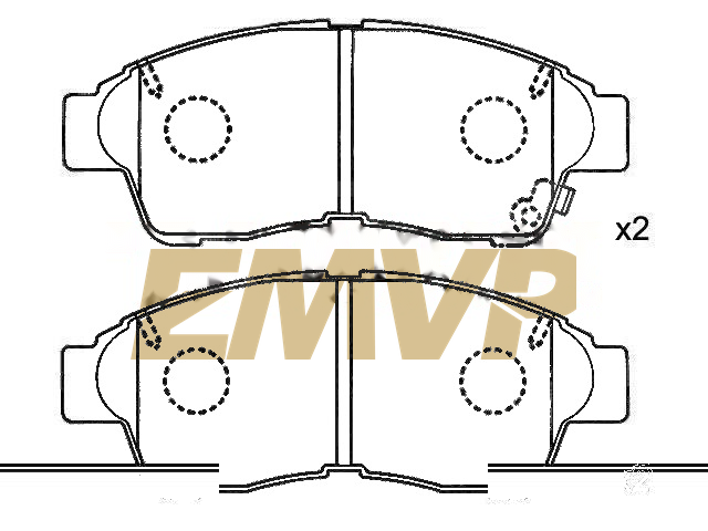 TY9990 Brake Pad Set