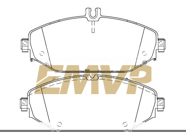 TY9529 Brake Pad Set