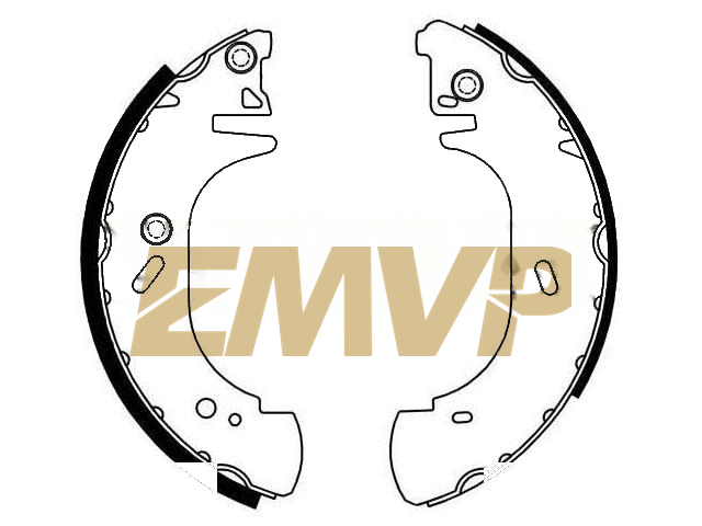 TY7494 Brake Shoe Set
