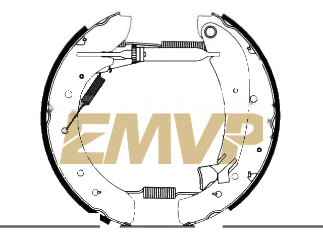 TY4879 Brake Shoe Set