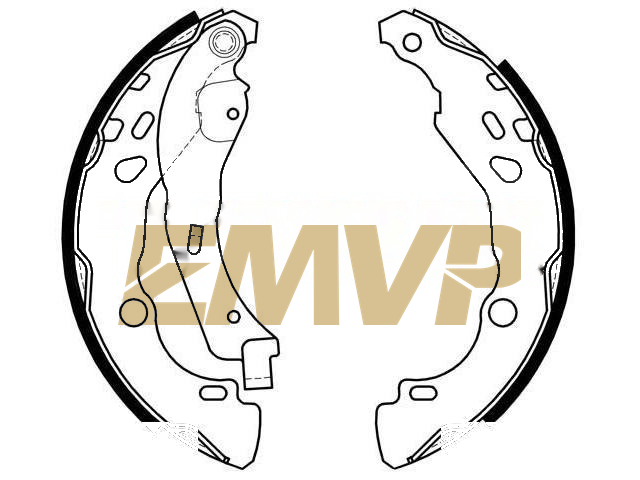 TY9217 Brake Shoe Set