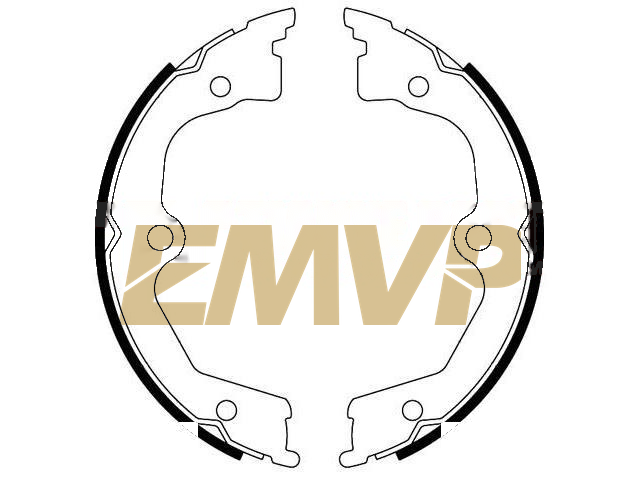 TY4180 Brake Shoe Set