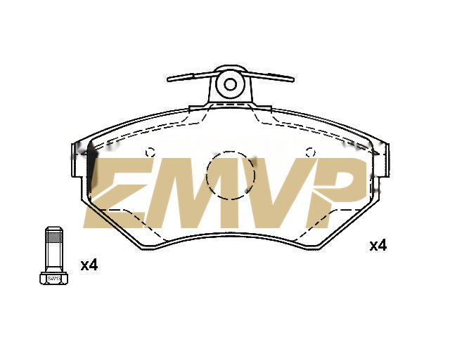 TY5246 Brake Pad Set