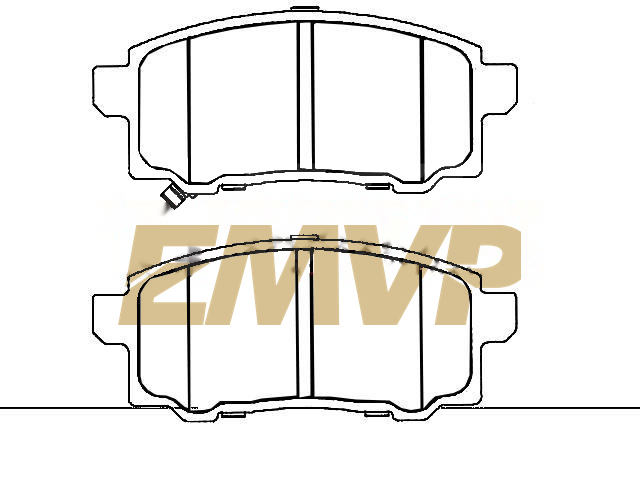 TY4961 Brake Pad Set