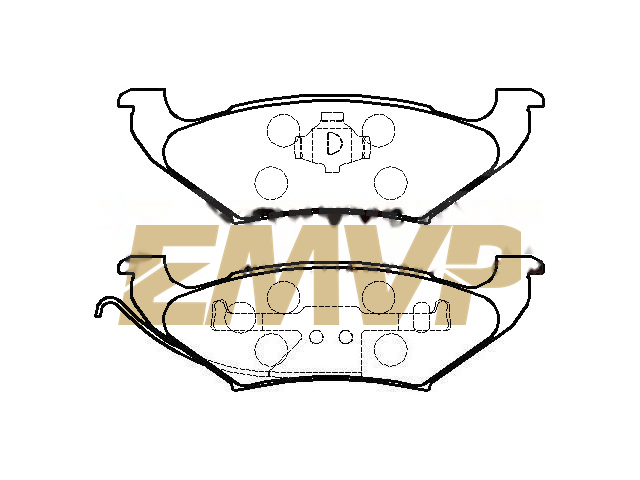 TY4193 Brake Pad Set