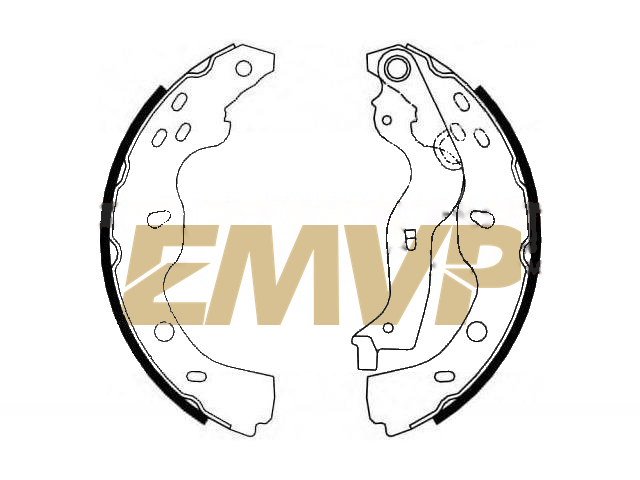 TY1849 Brake Shoe Set