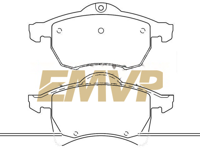 TY9968 Brake Pad Set