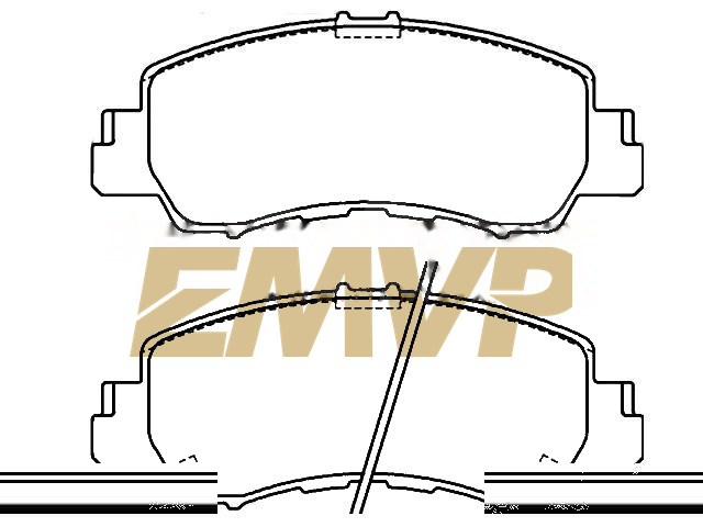 TY9969 Brake Pad Set