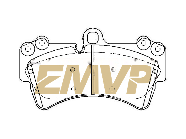 TY4848 Brake Pad Set