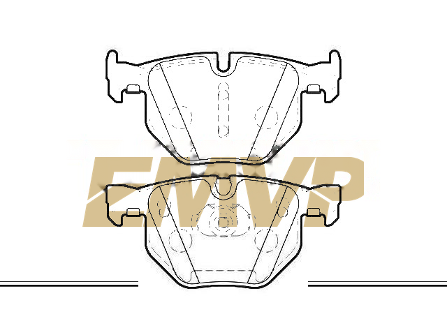 TY2890 Brake Pad Set