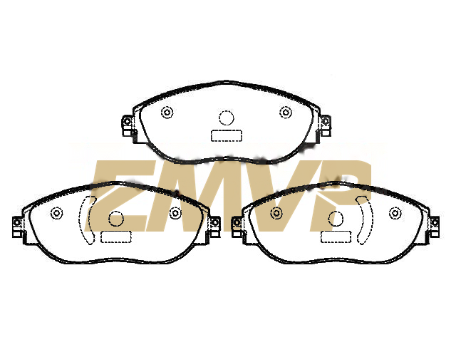 TY0854 Brake Pad Set