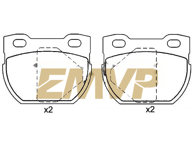 TY9143 Brake Pad Set