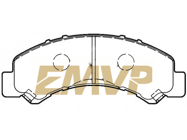 TY0761 Brake Pad Set