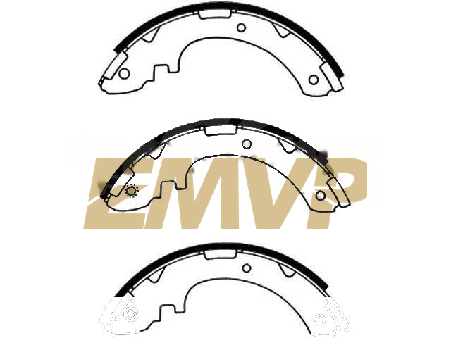 TY3274 Brake Shoe Set