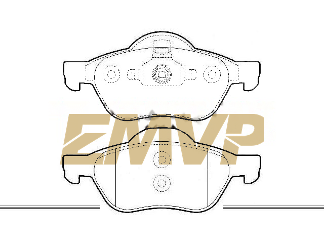 TY5803 Brake Pad Set