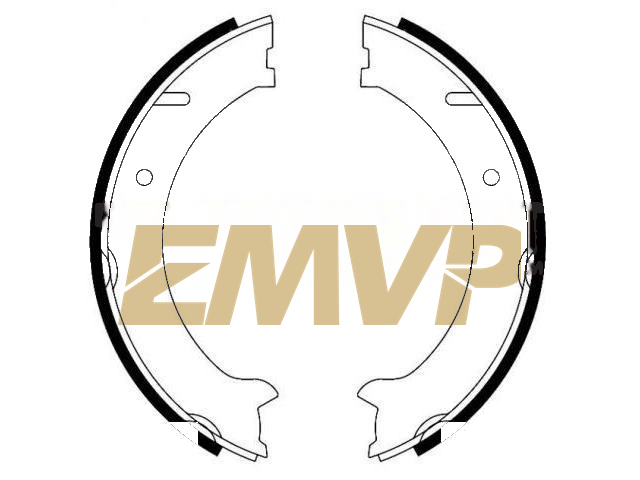 TY7516 Brake Shoe Set