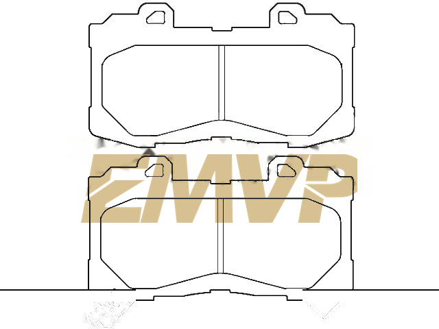 TY7780 Brake Pad Set