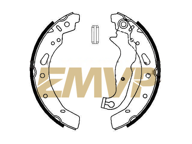 TY5548 Brake Shoe Set