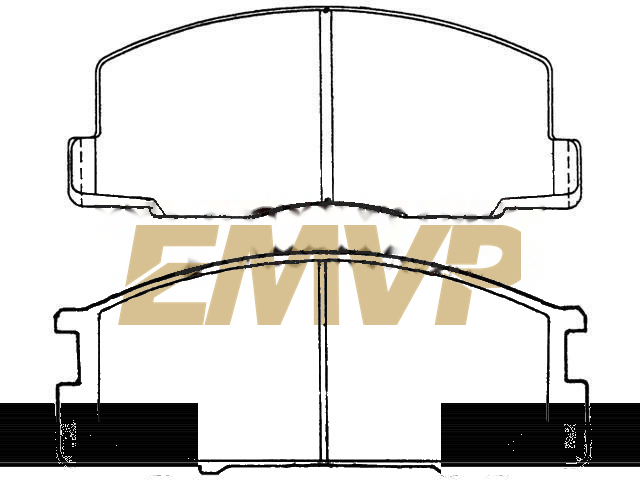 TY1418 Brake Pad Set