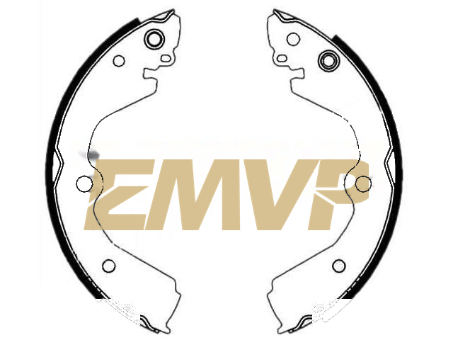 TY2371 Brake Shoe Set