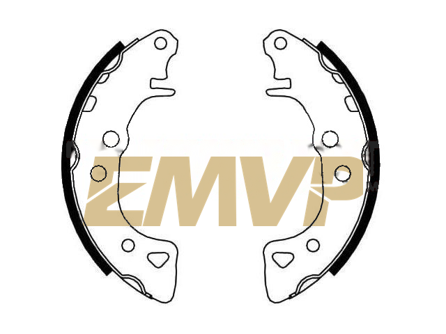 TY8613 Brake Shoe Set