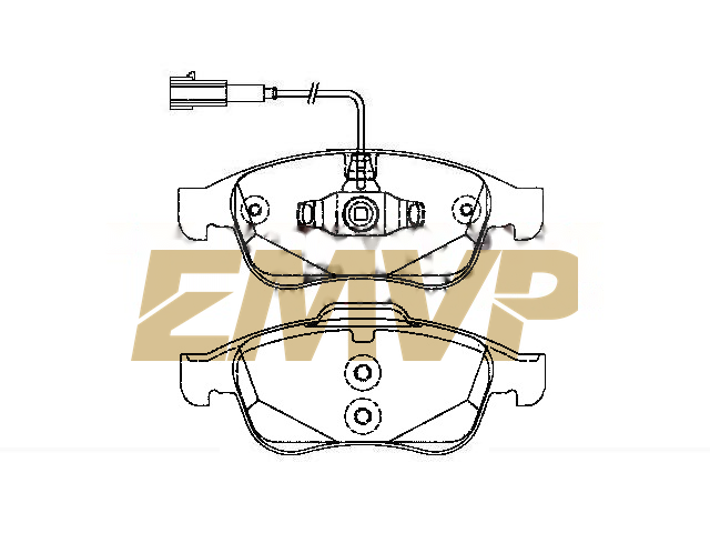 TY0567 Brake Pad Set