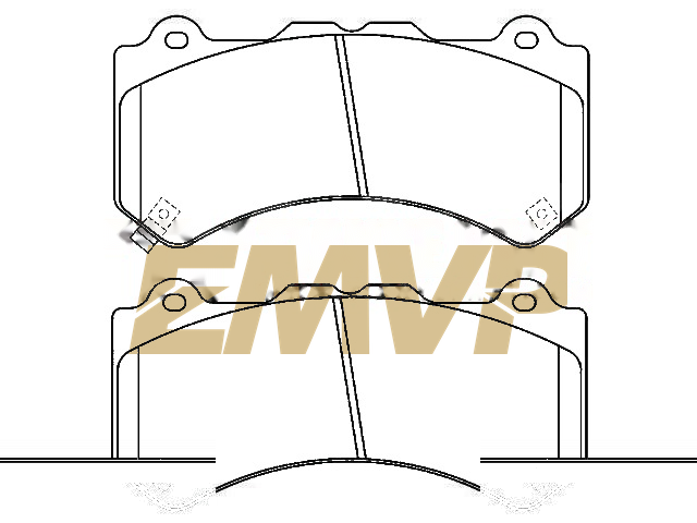 TY0478 Brake Pad Set