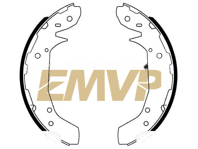 TY4931 Brake Shoe Set