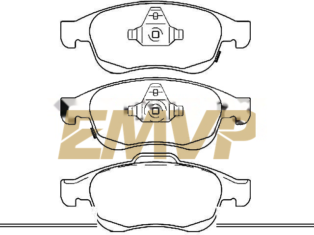 TY1312 Brake Pad Set