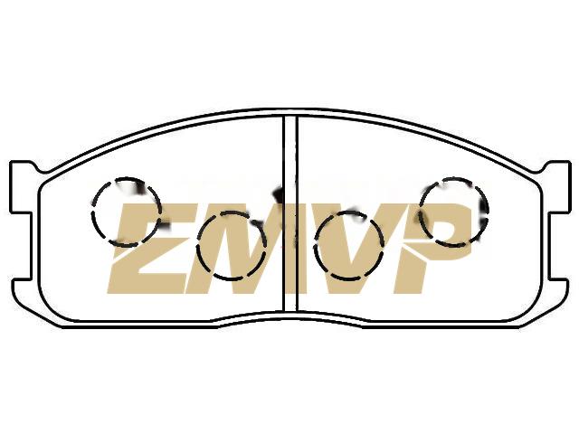 TY6838 Brake Pad Set
