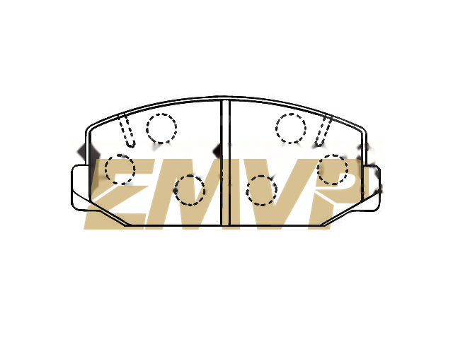 TY1909 Brake Pad Set