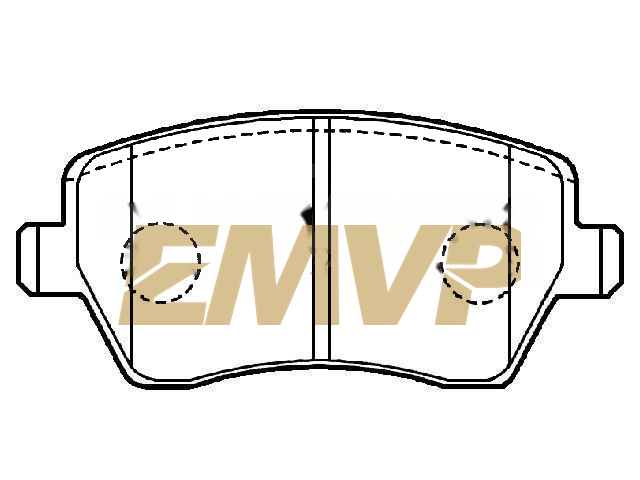 TY3820 Brake Pad Set