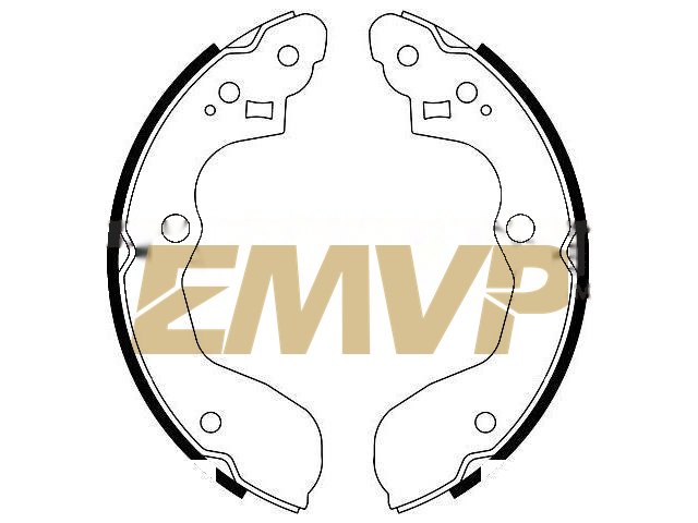 TY8444 Brake Shoe Set