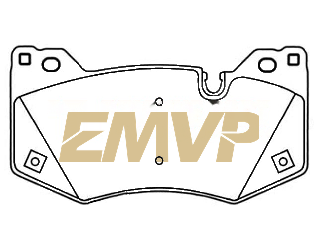 TY0125 Brake Pad Set