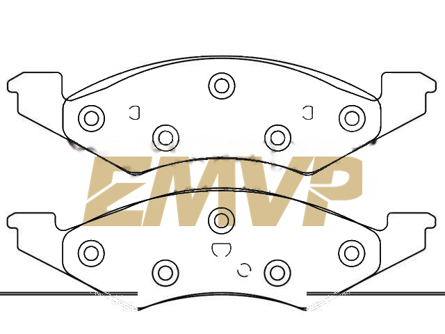 TY6009 Brake Pad Set